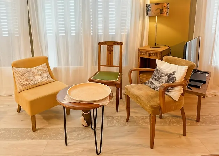 95 M2, Aurillac, Parking, Wifi, 5 Pers Апартаменты Орийак